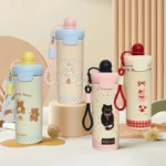 Portable 316 Stainless Steel Cartoon Vacuum Cup High-Capacity - Image 3