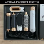 5 in 1 Hair Dryer Brush Hot Comb Set Professional Curling Iron Hair Straightener - Image 6