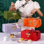 Metal Handheld Gift Box Wedding Bridesmaid Handheld Gift Box - Image 2