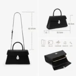 2026 FASHION LUXURY DESIGNER ORIGINAL STYLISH LEATHER HANDBAG WOMEN'S BAG - Image 5