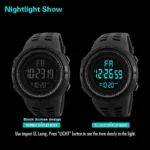 Digital Men Watch Military Sports Wristwatch - Image 5