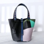 Purses and Handbags Bags for Women Painting Vegetable Basket Handbag Adjustable - Image 4