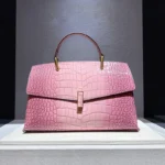 2026 New Genuine Leather Women's Handbags Luxury Fashion Lady Top Handle - Image 2