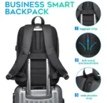 BANGE Lightweight 15.6 inch Laptop Backpack Waterproof USB Charge - Image 4