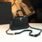 Stylish Designer Party Diaper Bag For Women Luxury Leather Tote Large Capacity - Image 3