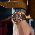 OPK 6083 Men's Quartz Watch Leathar Strap Luxury Luminous 30m - Image 2