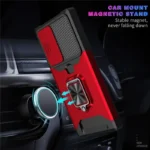 Armor Magnetic Holder Case for Samsung Galaxy S26 S24 S23 S25 S22 S21 Ultra Plus - Image 4