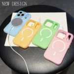 Candy Color Magnetic Matte Case For iPhone 17 15 11 14 16 13 12 Pro Max Plus - Image 3
