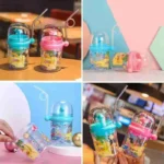 Whale Shape Spray Cup, Children Straw Drinking Cup - Image 2