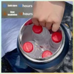 4000ml Tumbler Cup For Coffee Keep Cold Stainless Water Bottle - Image 5