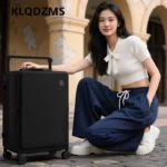 KLQDZMS ABS+PC Suitcase Large Capacity Trolley Case Women's Boarding - Image 5