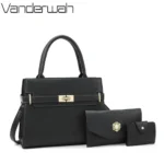 3 Sets Or 1 Big Bag Women's Handbag Large Capacity Bags Luxury Shoulder Crossbody - Image 2