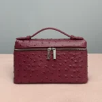 Mendy Women's Bag Ostrich Small Bag Cow Leather Shoulder Bags Crossbody - Image 3