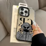C-p-s Senior Cool Phone Case Silver IMD Phone Case for iPhone 17 16 15 14 13 12 11Air Pro