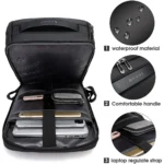 BANGE Business Backpacks Laptop 15.6 inch Multifunctional WaterProof Big Capacity - Image 4