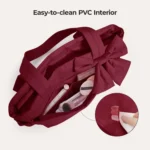 BAGSMART Tote Bag for Women Casual Sling Shoulder Handbag - Image 4