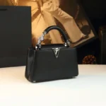 Stylish Designer Party Diaper Bag For Women Luxury Leather Tote Large Capacity