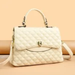 New Women's Soft Leather Shoulder Bags Multi-Layer Pockets Messenger - Image 2