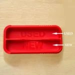 Mini Sliding Cotton Swab Storage Box Portable Swab Case For Travel And Daily - Image 3