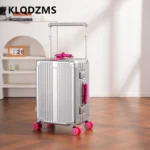 KLQDZMS Luggage 20"24"26"28"30 Inch Large Capacity Trolley Case Women's