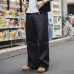 Maden Vintage 15.6oz Selvedge Raw Denim Jeans Heavyweight Blue Loose - Image 3