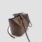 Fashion Large Capacity Trapeze Bag Designer Chic Lock Women Shoulder Bags Luxury Pu Leather - Image 3