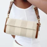 Wide Strap women's Vintage Crossbody Bag Summer Tote Ladies Luxury Handbags