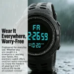 Digital Men Watch Military Sports Wristwatch - Image 6