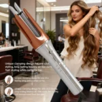 Auto Negative ions Rotating Hair Curler 3 grades Temperature Ceramic Fast Heat