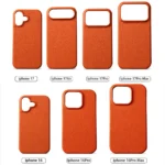 for Magsafe Case for iPhone 17 15 16 18 Pro Max Air Lychee Natural Cowhide - Image 2