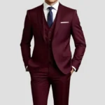 Elegant Men's Suit Sets- Slim Fit Tuxedo Set for Weddings