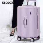 KLQDZMS Suitcase on Wheels Large Capacity Trolley Case 20 Inches Boarding Box 24"28 - Image 2