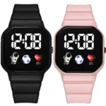 Spaceman LED Digital Watches Newest Fashion Waterproof Kids Sport Watch