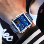 LIGE Fashion Casual Electronic Man Watch Dual Digital Display Men's Watches - Image 6