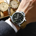 POEDAGAR Fashion Luxury Men Wristwatch Waterproof Luminous Chronograph - Image 6