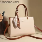 High Quality Handbags Women Bags Luxury Designer Pu Leather Shoulder Crossbody
