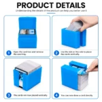 Card Deck Storage Case Set 1000+ Cards EVA Hard Shell Carrying Case - Image 4