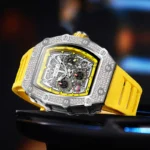 Unique Fashion Design Diamond Inlaid Men's Watch ONOLA Luxury - Image 4