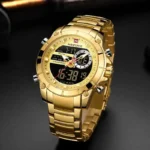 NAVIFORCE Top Luxury Original Sports Wrist Watch For Men Quartz Steel - Image 2