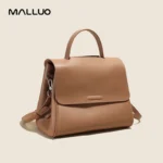 Genuine Cowhide Leather Satchels Bag for Women Fashion Luxury Designer - Image 6