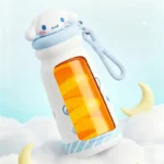 X&W Sanrio 440ML Insulated Straw Water Bottles Cartoon Doll Lid Thermos Cup - Image 5