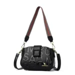Fashion Women's Square Buckle Crossbody Bag Casual Shoulder Crossbody Bags - Image 3