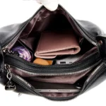 The New Style Bag Leather Luxury Handbags Women Bag Designer Solid Color Women Shoulder - Image 6