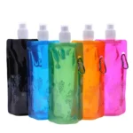 Portable Ultralight Foldable Silicone Folding Water Bottle Water Bag