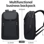 BANGE Business Backpacks Laptop 15.6 inch Multifunctional WaterProof Big Capacity - Image 2