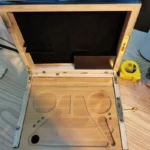 Handmade Bamboo Storage Box with Lock-Movable Tray Candy Tea Cigarettes Cut Tobacco - Image 6