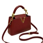 Famous Designer Shoulder Bag For Ladies, High-Quality Leather With Decorative - Image 4