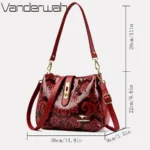 3 Layers Women 2024 Luxury Handbags Women Bags Designer Casual Shoulder Bags - Image 4