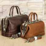 CONTACT'S Genuine Leather Shoulder Bags for Women Luxury Designer Doctor Bags - Image 6