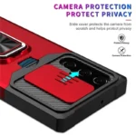 Armor Magnetic Holder Case for Samsung Galaxy S26 S24 S23 S25 S22 S21 Ultra Plus - Image 3